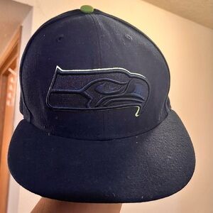 Seattle Seahawks Navy Blue Cap NEW ERA
